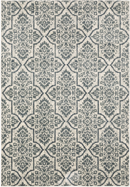 Oriental Weavers Sphinx Fiona 4929A Ivory/ Blue Area Rug