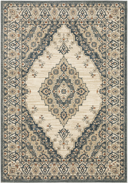 Oriental Weavers Sphinx Fiona 8020W Beige/ Blue Area Rug