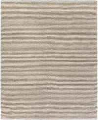 Surya Felix Fix-4000 Medium Gray, White Striped Area Rug