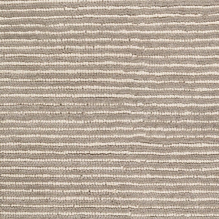 Surya Felix Fix-4000 Medium Gray, White Striped Area Rug