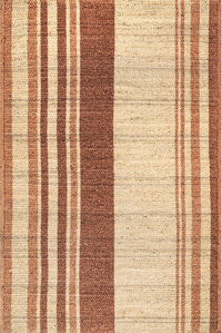 Nuloom Rubi Stripes Nru3432A Brown Area Rug