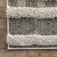 Nuloom Presleigh Diamond Npr3009A Gray Area Rug