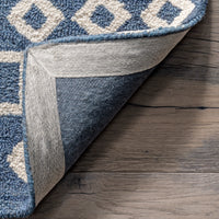 Nuloom Meadow Tribal Nme2703A Blue Area Rug