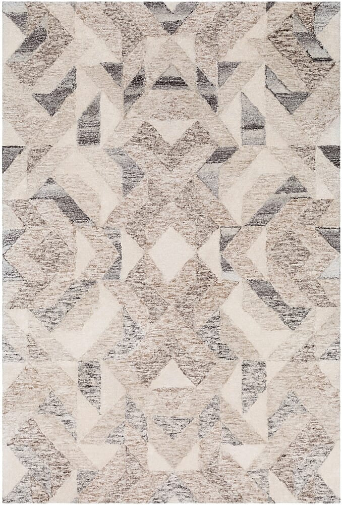 Surya Falcon Flc-8002 Camel, Dark Brown, Beige, Taupe Area Rug