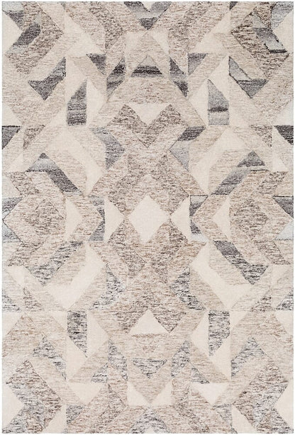 Surya Falcon Flc-8002 Camel, Dark Brown, Beige, Taupe Area Rug