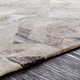 Surya Falcon Flc-8002 Camel, Dark Brown, Beige, Taupe Rugs.