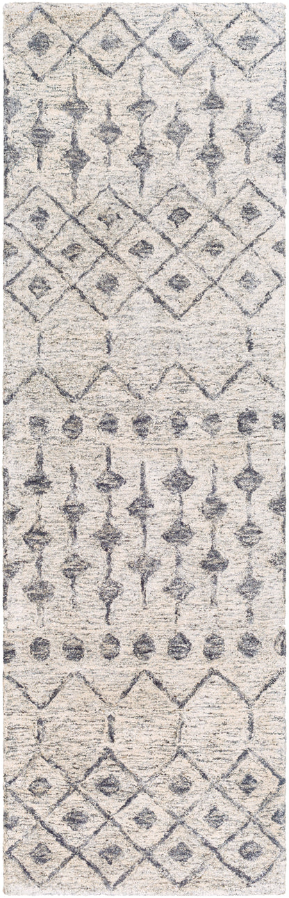 Surya Falcon Flc-8011 Ivory, Medium Gray, Light Gray Area Rug