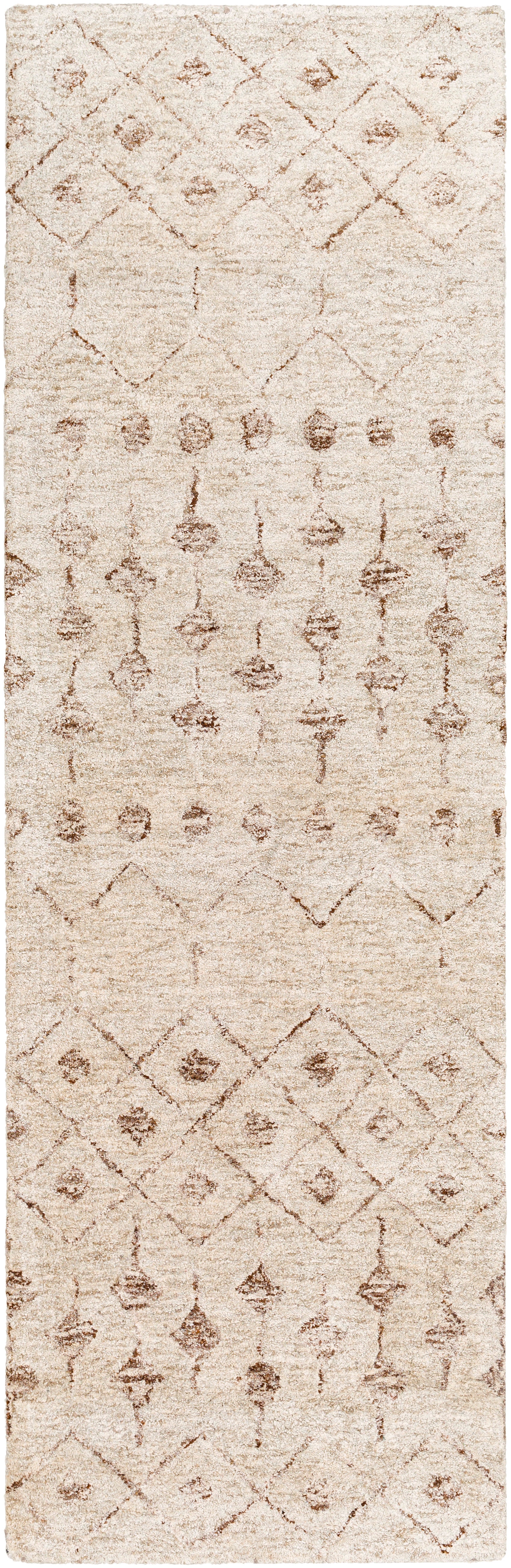 Surya Falcon Flc-8012 Ivory, Dark Brown, Taupe Area Rug