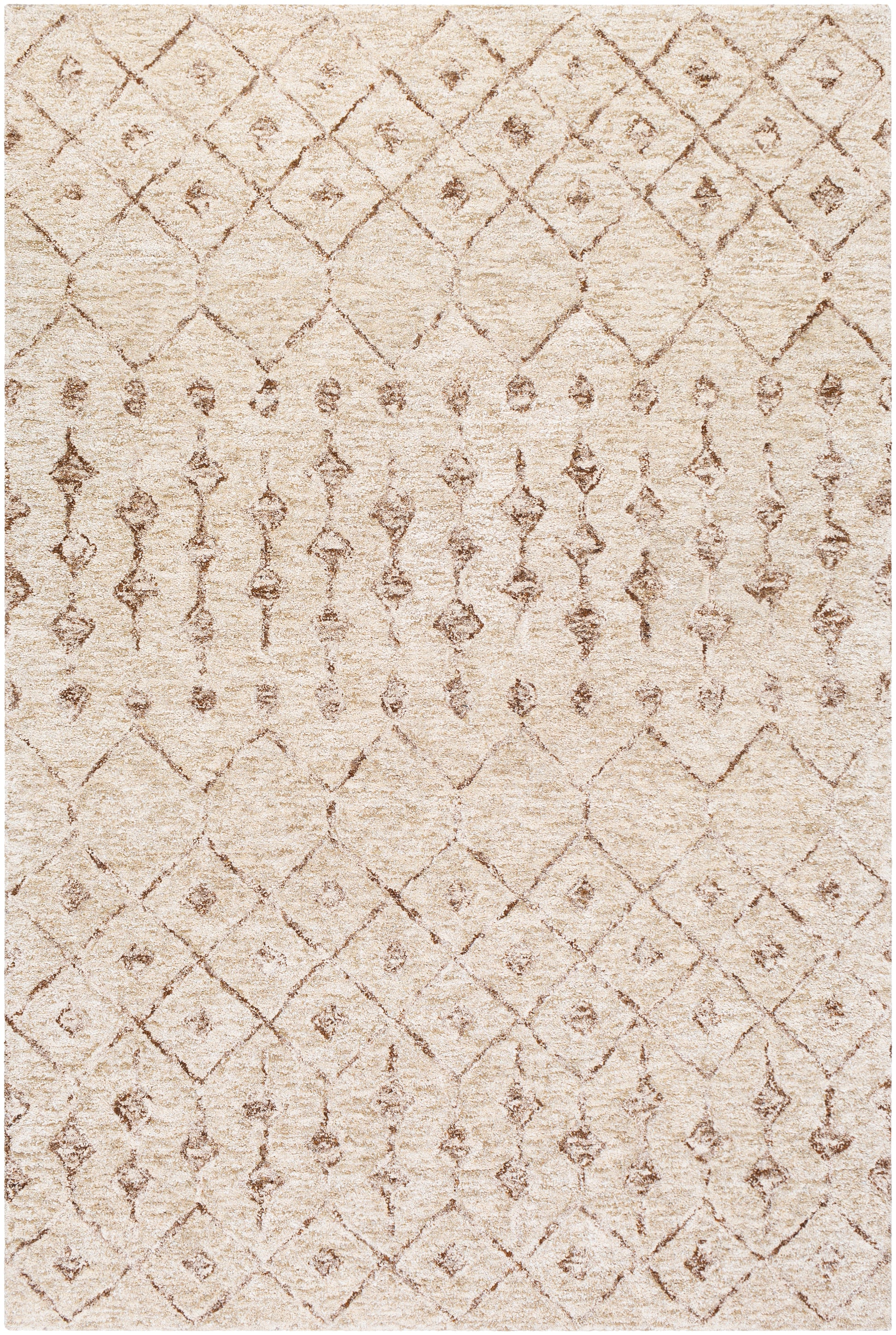 Surya Falcon Flc-8012 Ivory, Dark Brown, Taupe Area Rug