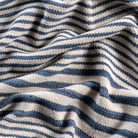 Nuloom Rose Stripe Nro1376A Blue Area Rug