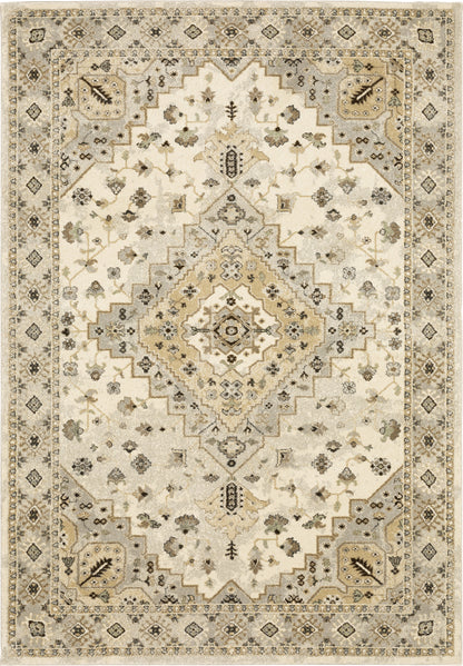 Oriental Weavers Sphinx Florence 4332X Beige/ Grey Area Rug