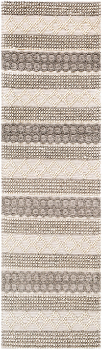 Surya Farmhouse Neutrals Fls-2301 Cream, Ivory, Charcoal, Khaki Area Rug