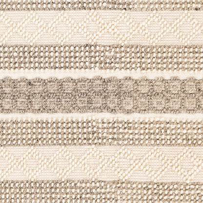 Surya Farmhouse Neutrals Fls-2301 Cream, Ivory, Charcoal, Khaki Area Rug