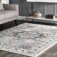 Nuloom Vintage Jaclyn Nvi3135C Gray Area Rug