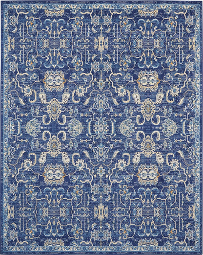 Nourison Grafix Grf24 Navy Area Rug