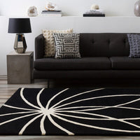 Surya Forum fm-7072 Black / White Area Rug