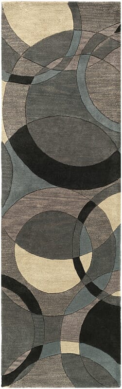 Surya Forum Fm-7193 Khaki, Teal, Charcoal, Black, Taupe Rugs.