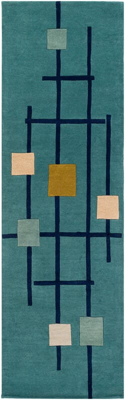 Surya Forum Fm-7201 Black, Camel, Khaki, Wheat Geometric Area Rug