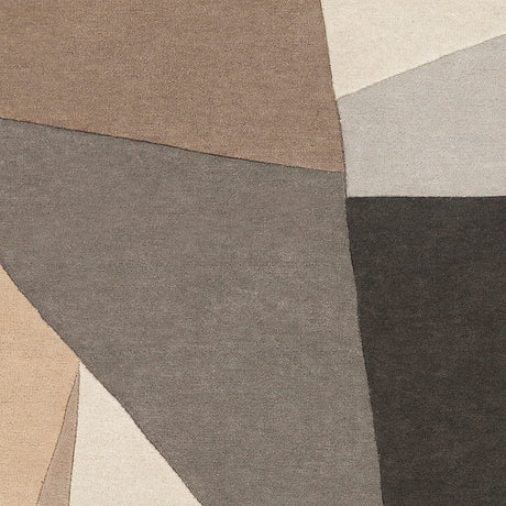 Surya Forum Fm-7225 Charcoal, Light Gray, Khaki, Camel Rugs.