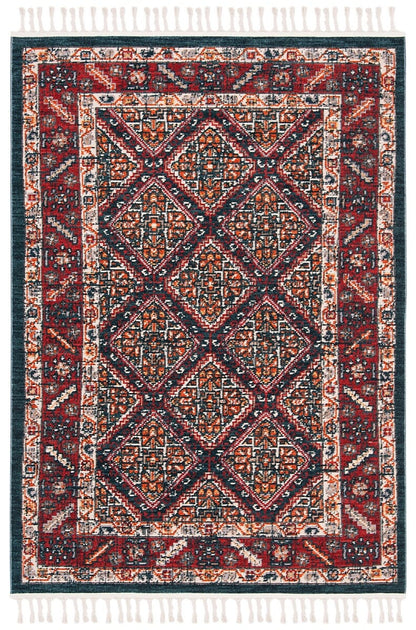 Safavieh Farmhouse Fmh820A Ivory / Navy Area Rug