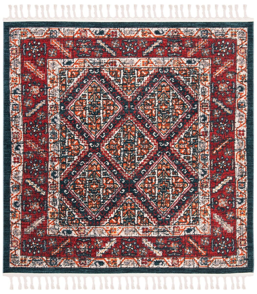 Safavieh Farmhouse Fmh820A Ivory / Navy Area Rug