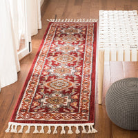 Safavieh Farmhouse Fmh825A Ivory / Red Area Rug