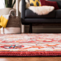 Safavieh Farmhouse Fmh825A Ivory / Red Area Rug