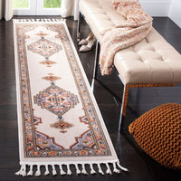 Safavieh Farmhouse Fmh830F Grey / Cream Area Rug