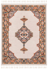 Safavieh Farmhouse Fmh830F Grey / Cream Area Rug