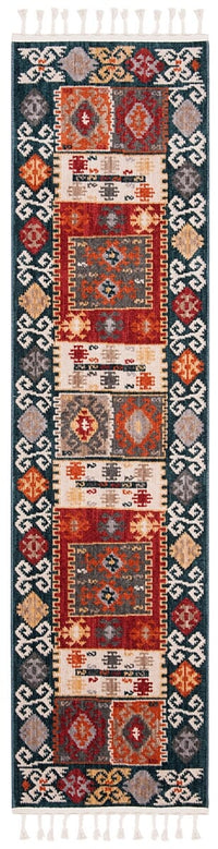 Safavieh Farmhouse Fmh847A Cream / Navy Bohemian Area Rug