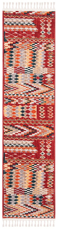 Safavieh Farmhouse Fmh849N Navy / Red Bohemian Area Rug