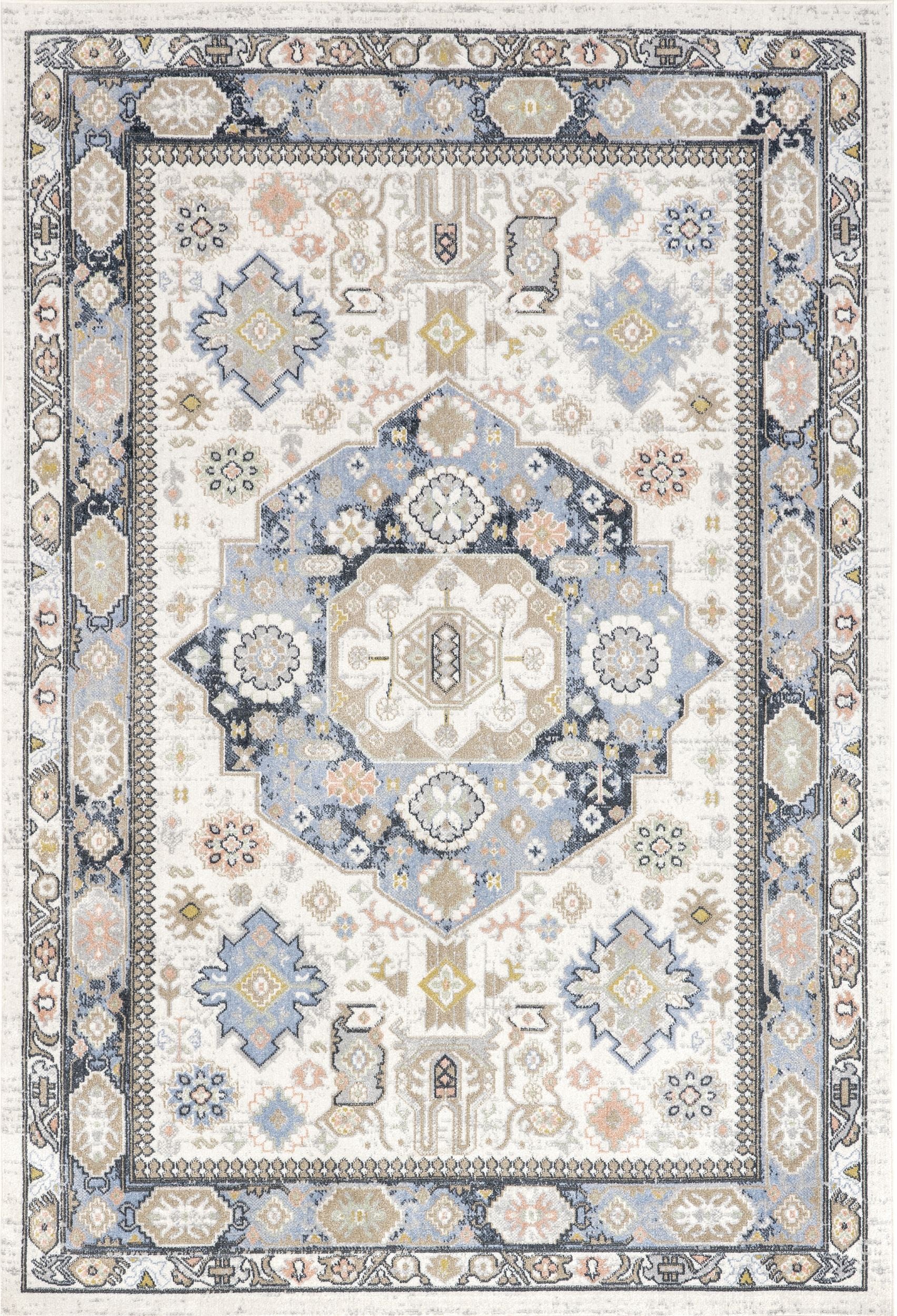 AreaRugs.com Wavaj Nwa1264A Beige Area Rug