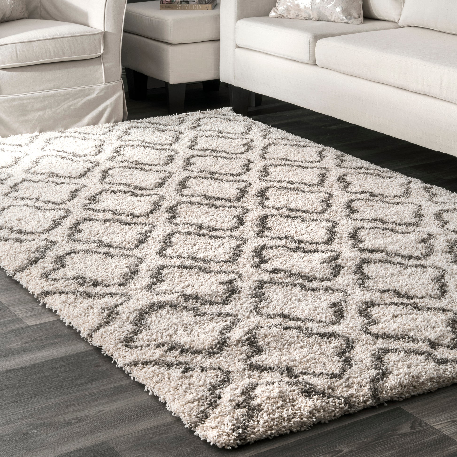 Nuloom Burma Trellis Nbu2661B Ivory Area Rug