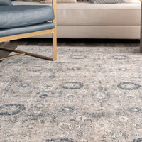 Nuloom Raelyn Starry Oriental Nra2353A Blue Area Rug