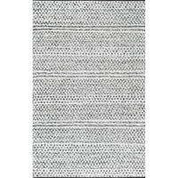 Nuloom Natosha Chevron Nna3586A Silver Area Rug