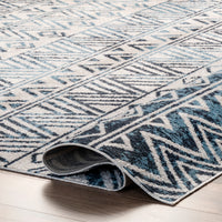 AreaRugs.com Wavaj Nwa1274A Blue Area Rug