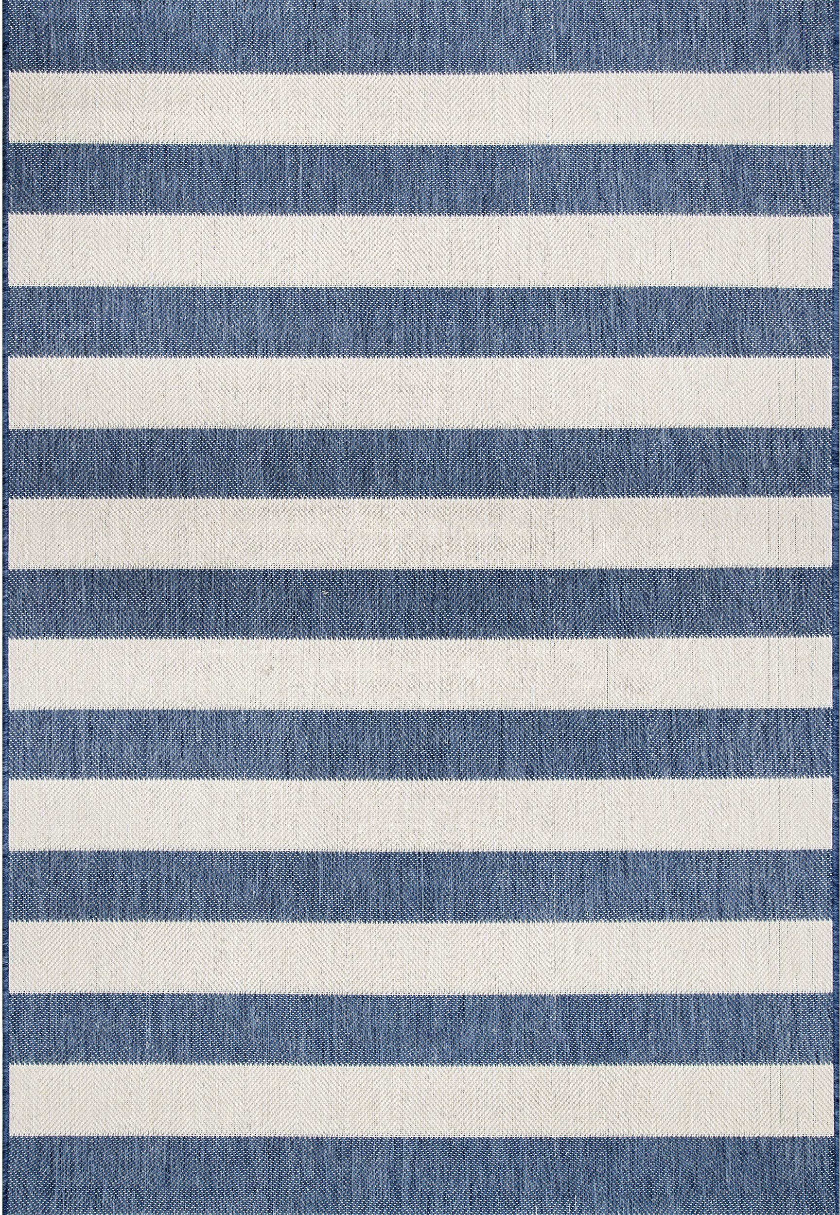 Nuloom Alexis Striped Nal2865B Blue Area Rug