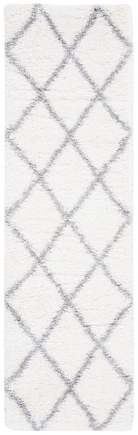 Safavieh Fontana Shag Fnt815A Cream / Grey Shag Area Rug