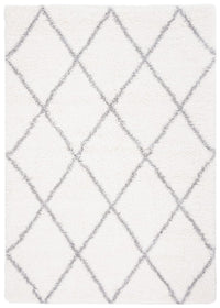 Safavieh Fontana Shag Fnt815A Cream / Grey Shag Area Rug