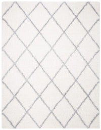 Safavieh Fontana Shag Fnt815A Cream / Grey Shag Area Rug