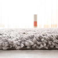 Safavieh Fontana Shag Fnt815G Grey / Cream Shag Area Rug