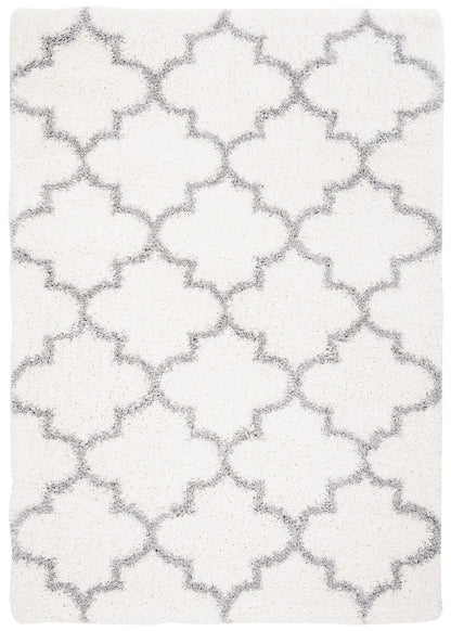 Safavieh Fontana Shag Fnt818A Cream / Grey Shag Area Rug