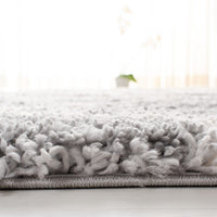 Safavieh Fontana Shag Fnt818G Grey / Cream Shag Area Rug