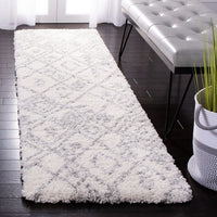 Safavieh Fontana Shag Fnt836A Cream / Grey Moroccan Area Rug