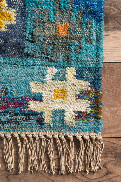 Nuloom Jaye Nja3348A Blue Area Rug