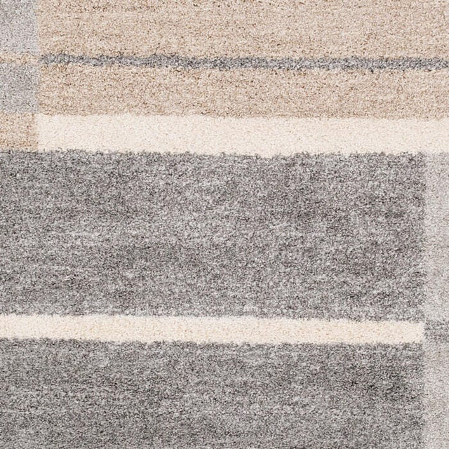 Surya Fowler Fow-1000 Medium Gray, Taupe, Light Gray Rugs.