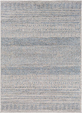 Surya Fowler Fow-1006 Medium Gray, Bright Blue, Black Rugs.