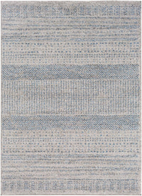 Surya Fowler Fow-1006 Medium Gray, Bright Blue, Black Area Rug