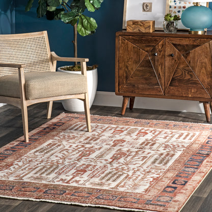 Nuloom Belen Southwestern Nbe1519A Beige Area Rug