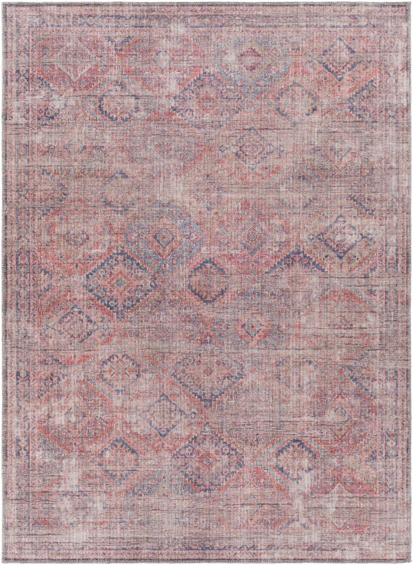 Surya Farrell Frl-2301 Dark Blue, Rust, Peach, Wheat Area Rug